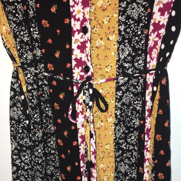 Forever 21 Boho Hippie Dress Medium - Picture 7 of 12